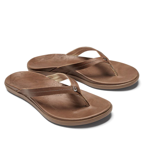 Women’s Olukai Honu – Tan