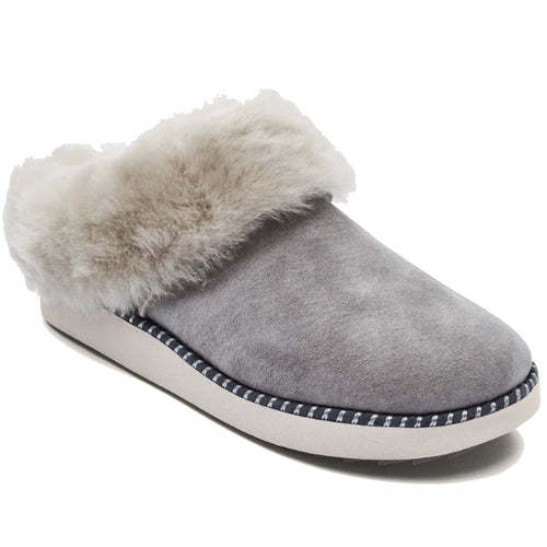 Women’s Olukai Ku'i Slipper – Fog/Mist Grey