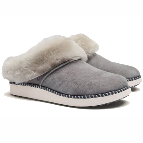 Women’s Olukai Ku'i Slipper – Fog/Mist Grey