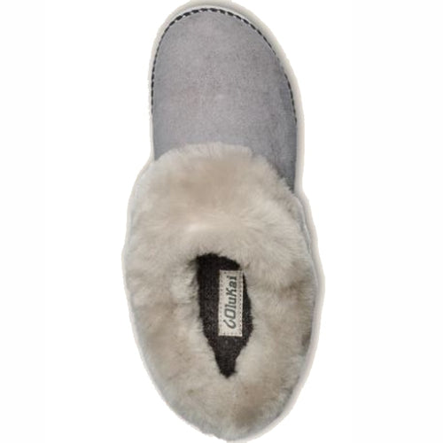 Women’s Olukai Ku'i Slipper – Fog/Mist Grey