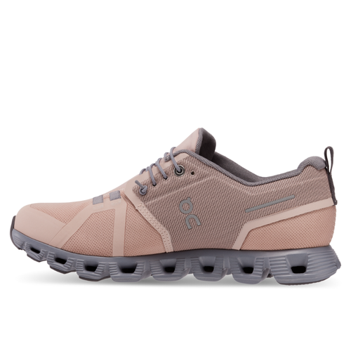 Women’s On Cloud 5 Waterproof – Rose/Fossil