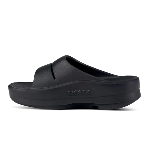 Women's OOFOS OOmega OOahh Slide - Black