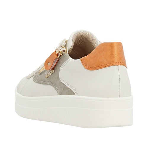 Women's Remonte Kendra 03 - OffWhite/Muschel/Orange