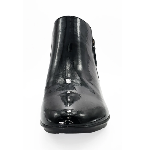 Women's Revere Damascus Bootie - Onyx/Black/Lizard