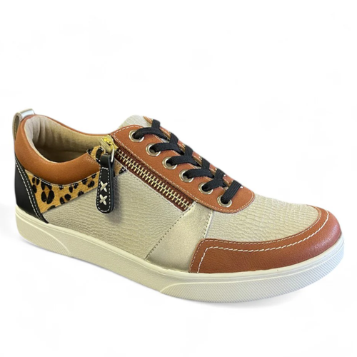 Women's Revere Longbeach - Cognac Multi