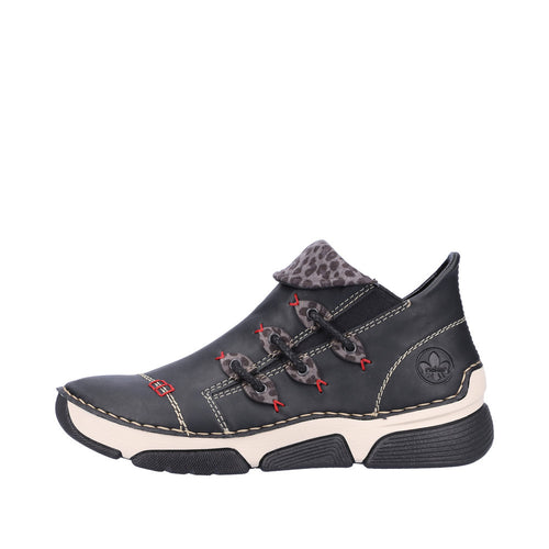 Women's Rieker Angela 83 - Schwarz/Leo Grey