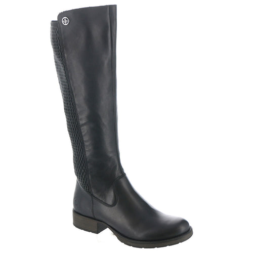 Women's Rieker Faith 91 Riding Boot - Schwarz/Black