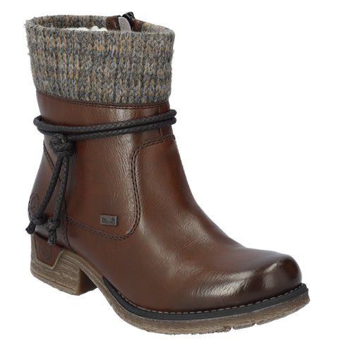 Women's Rieker Fee 88 - Brown/Graphit