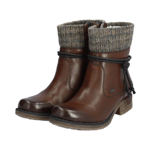 Women's Rieker Fee 88 - Brown/Graphit