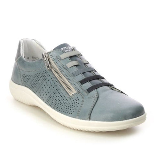 Women's Rieker Louann 02 - Blue/Silver