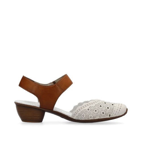 Women's Rieker Mirjam 03 - Crema/Cayenne