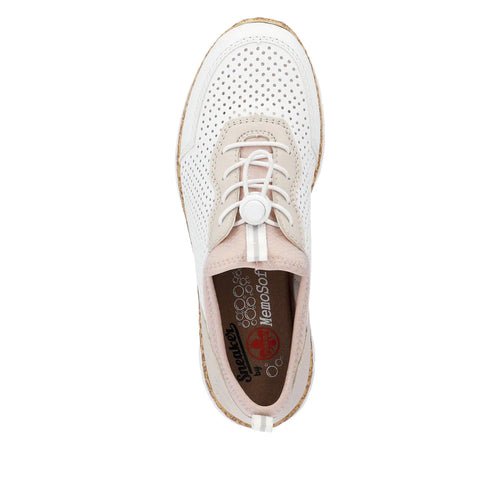 Women's Rieker Nikita 86 - Weiss/Perle/Rose