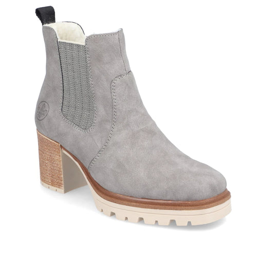 Women's Rieker Sandra 71 - Grey/Leinen