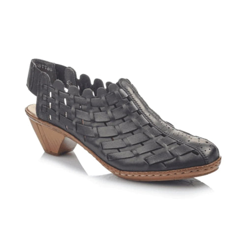 Women's Rieker Sina 78 Slingback - Nero/Black