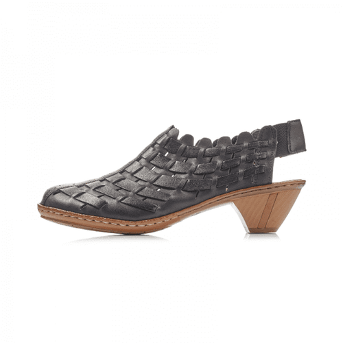 Women's Rieker Sina 78 Slingback - Nero/Black