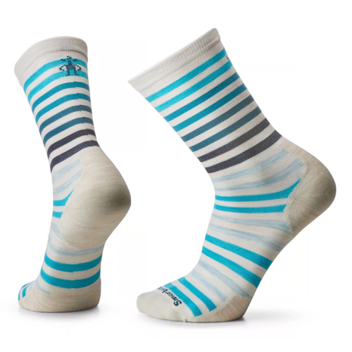 Women's Smartwool Everyday Spruce Street Crew Socks – Moonbeam