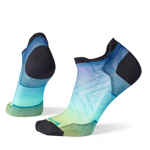 Women's Smartwool Run Zero Cushion Low Ankle Socks – Capri Ombre