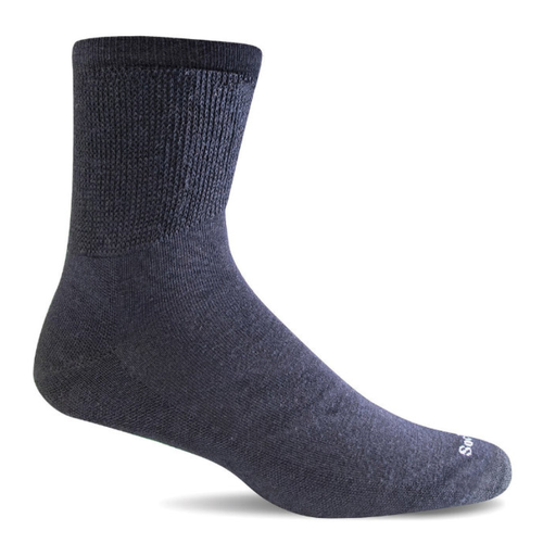 Women's Sockwell Extra Easy Relaxed Fit Crew Socks – Black