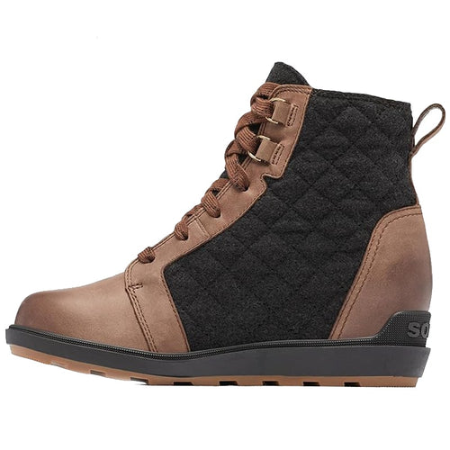 Women’s Sorel Evie II NW Lace Waterproof – Tobacco/Black