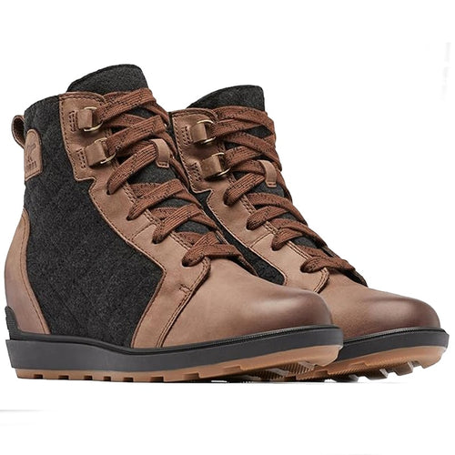 Women’s Sorel Evie II NW Lace Waterproof – Tobacco/Black