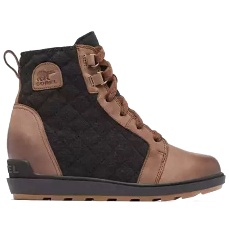 Women's Sorel Evie II NW Lace Waterproof – Tobacco/Black Stan's