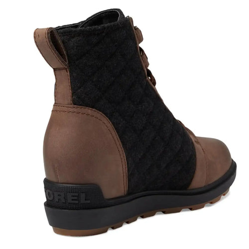 Women’s Sorel Evie II NW Lace Plus Waterproof – Tobacco/Black