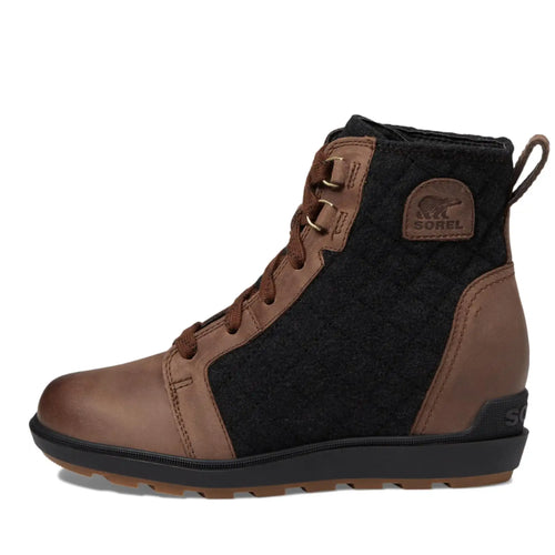 Women’s Sorel Evie II NW Lace Plus Waterproof – Tobacco/Black