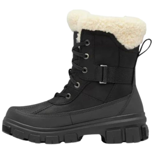 Women’s Sorel Tivoli V Parc Waterproof – Black/Sea Salt