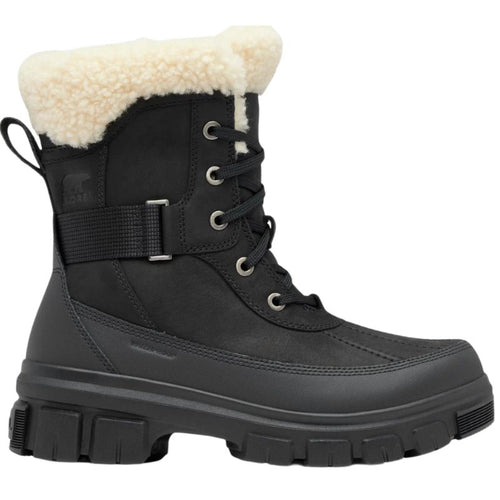 Women’s Sorel Tivoli V Parc Waterproof – Black/Sea Salt