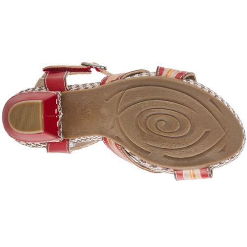 Women's L'Artiste Astarr Sandal - Red Multi