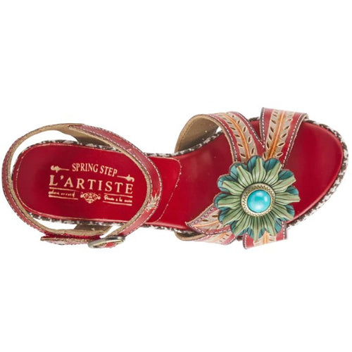 Women's L'Artiste Astarr Sandal - Red Multi