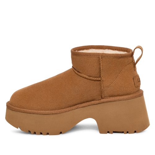 Women’s UGG Classic Ultra Mini New Heights – Chestnut