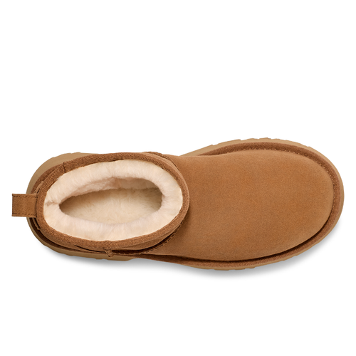 Women’s UGG Classic Ultra Mini New Heights – Chestnut