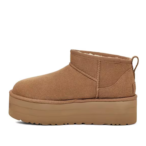 Women's UGG Classic Ultra Mini Platform - Chestnut