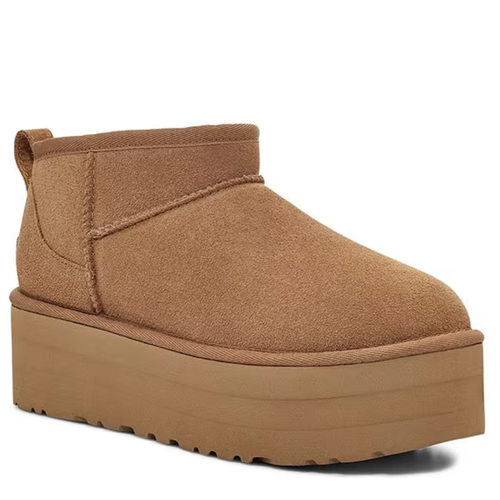 Women's UGG Classic Ultra Mini Platform - Chestnut