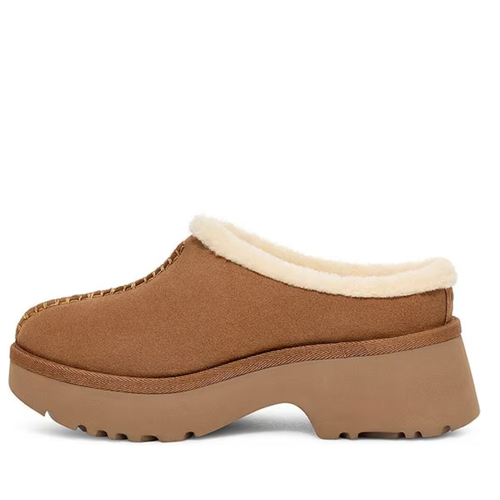 Women’s UGG New Heights Cozy Clog – Chestnut