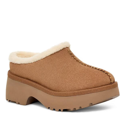 Women’s UGG New Heights Cozy Clog – Chestnut