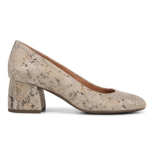 Women's Vionic Carmel - Oatmeal Metallic Snake