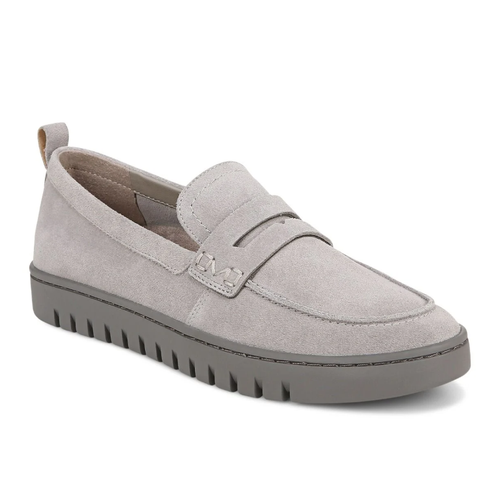 Women’s Vionic Uptown Loafer – Light Grey Suede