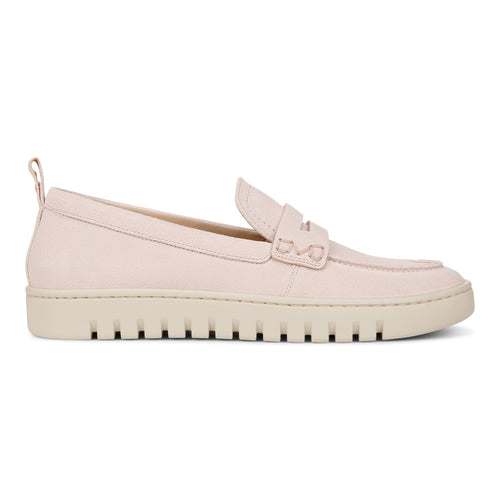 Women’s Vionic Uptown Loafer – Peony Pink Suede
