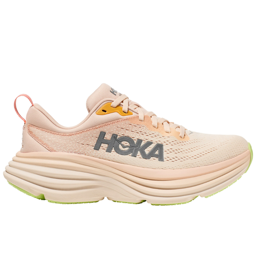 Womens HOKA Bondi 8 – Cream/Vanilla (CMV)