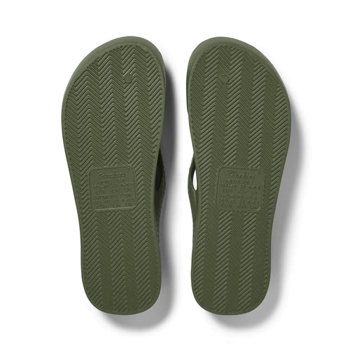 Archies Arch Support Flip Flop - Khaki