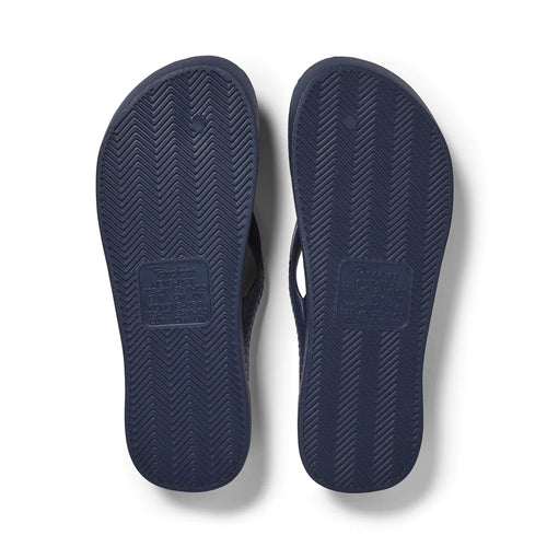 Archies Arch Support Flip Flop - Navy