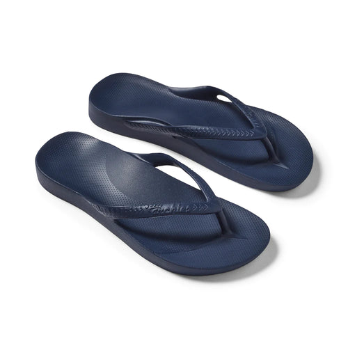 Archies Arch Support Flip Flop - Navy