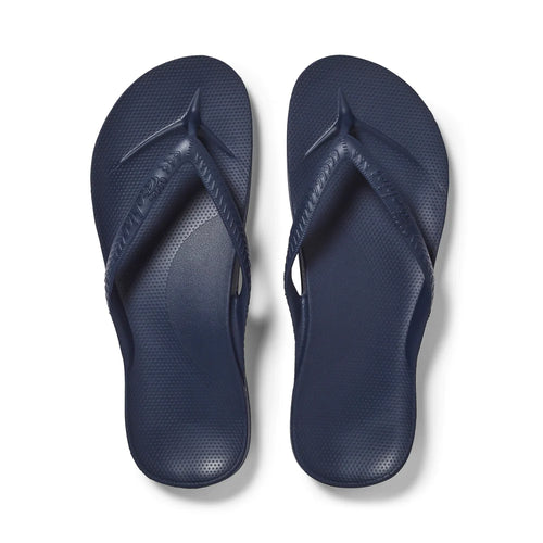 Archies Arch Support Flip Flop - Navy