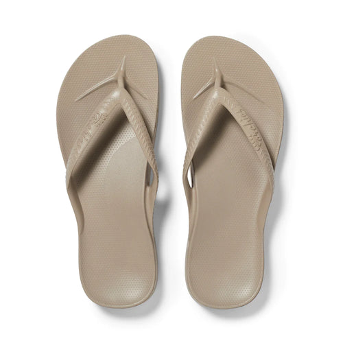 Archies Arch Support Flip Flop - Taupe