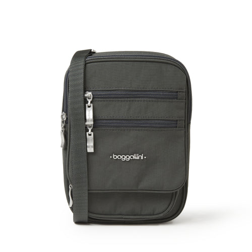 Baggallini Journey Crossbody - Charcoal