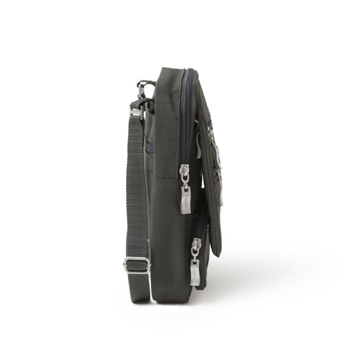 Baggallini Journey Crossbody - Charcoal