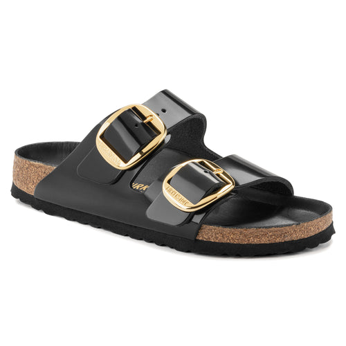 Women’s Birkenstock Arizona Big Buckle – High Shine Black