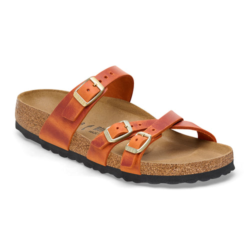 Women's Birkenstock Franca - Burnt Orange